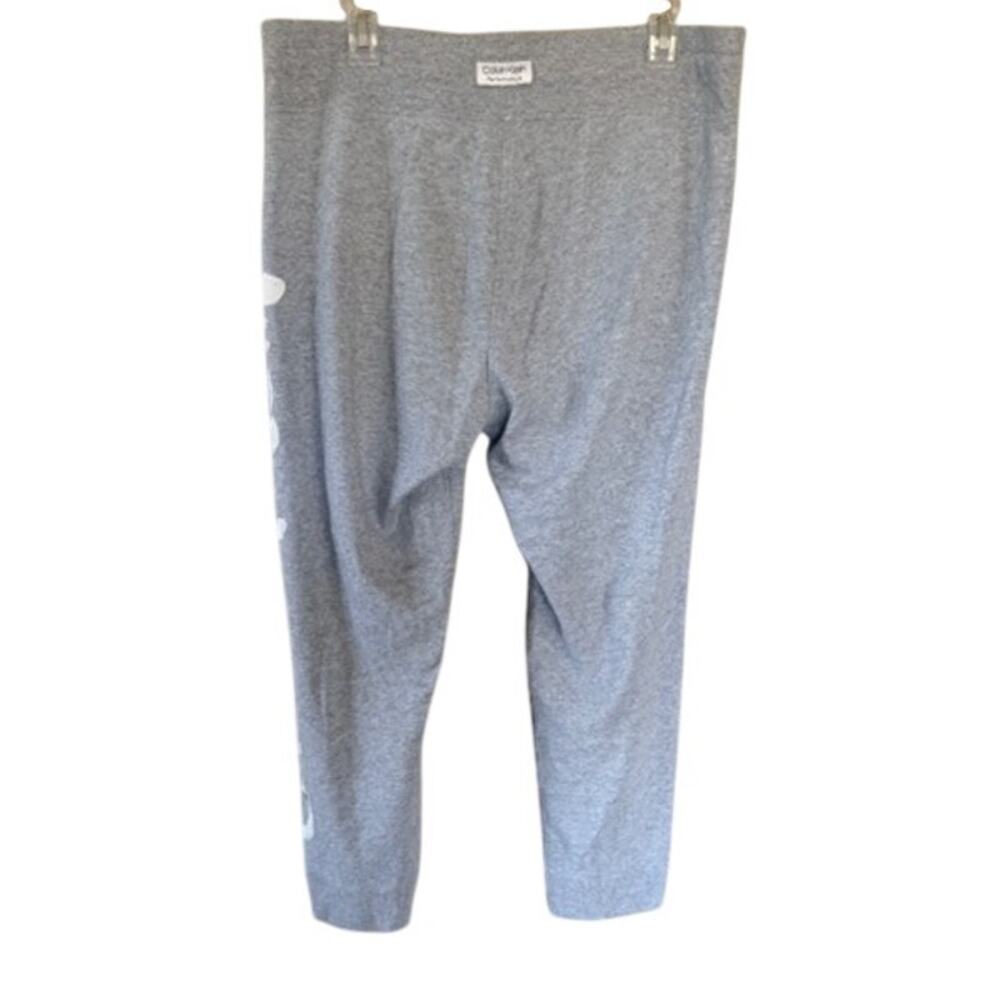 Calvin Klein Performance Gray Sweatpants Logo Joggers XL - Picture 5 of 8
